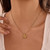 Tiger Eye Gemstone Pendant Necklace