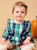 Rufflebutts Baby Girls' Forrest Plaid Romper