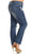 BBA Medium Blue Distressed Plus Skinny Jeans