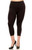 Black Plus Capri Leggings