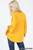 Dark Mustard Tie-sleeve Top