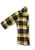 Girls' Yellow Flannel Button-down Top