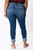 KanCan High-rise Dark Distressed Plus Skinny Jeans