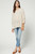 Oatmeal Tiered Ruffle Top