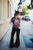 Ruby's Rubbish Black Velvet Bell Bottoms