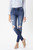 KanCan Twyla Dark Distressed Skinny Jeans