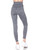 Grey High Waist Wrap Leggings