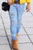 Little Girls' Ice Blue Distressed Jeans