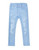 Toddler Girls' Ice Blue Distressed Jeans