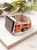 Wildest Dreams Orange Cheetah Leather Smart Watch