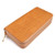 Brown Double Zipper Wallet