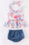 Infant Girls' Chambray Floral Set