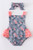 Infant Girls' Grey & Pink Floral Romper & Headtie