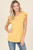 Dijon Flutter Sleeve Top