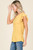 Dijon Flutter Sleeve Top
