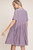 Violet Swiss Dot Babydoll Dress