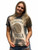 Hometown Hustle Grey Bleached Tee