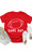 Kids' Game Day Football Red Tee