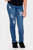 Girls' Indigo Distressed Skinny Jeans