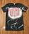 Alpena Leopards Dark Grey Bleached Tee