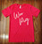 Woo Pig Razorbacks Heather Red Tee