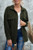 Olive Flannel Shacket