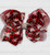 7.5" Buffalo Plaid Reindeer Rhinestone Hairbow
