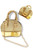 Girls' Gold Sparkle Gold Chain Purse
