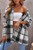 Black Plaid Flannel Shacket