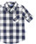RuggedButts Navy Plaid Button Down Shirt