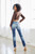 KanCan Eternity Mid Rise Straight Jeans