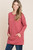 Heather Red French Terry Sweatshirt
