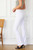 Kancan Mid-rise White Flare Jeans