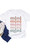 Girls' High Five Mini White Tee
