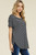 Black Stripe Oversize Tunic