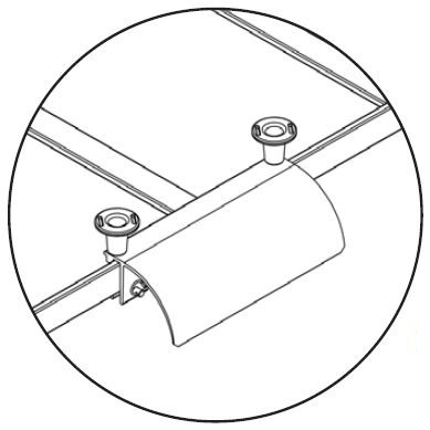 12101-111 Cable Runway Radius Drop, Adjustable Stringer for Universal ...