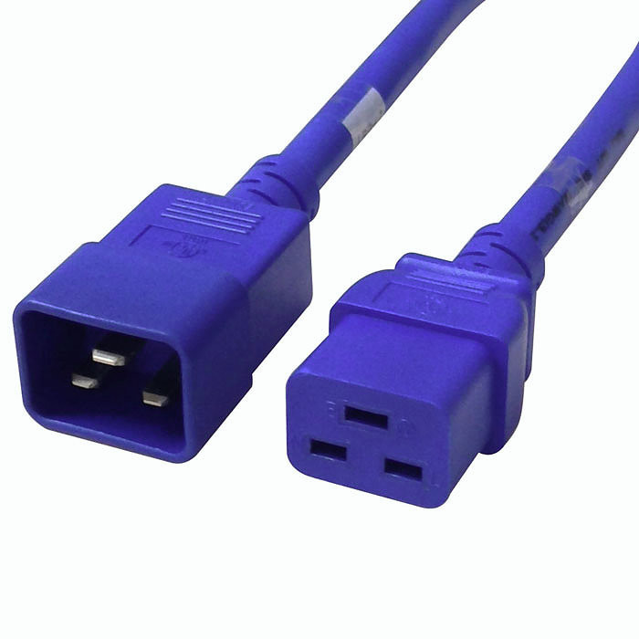 PWR-90JL-02XX-0012F 12 ft. - C19 to C20 Power Cord