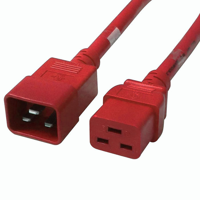 PWR-90JL-02XX-002F 2 ft. - C19 to C20 Power Cord