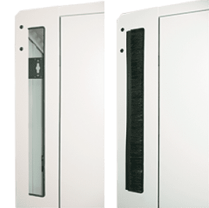 Brush Grommet for Rear Vertical Cable Pass Through