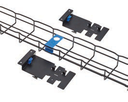 2" Vertical Flextray w/ hardware - 2" x 6", 45U