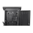 CSC27AC Charging station showing heavy power adapters stored out of the way