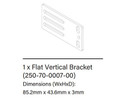 PX PDU Zero-U Enclosure Bracket, 59mm