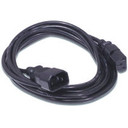 1ft Computer Power Cord Extension IEC320 C13 to IEC320 C14