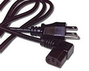 14ft Universal Right Angle Power Cord C13 R/A to NEMA 5-15P