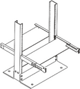 AnyServer Bracket: 1U x 19"W; Black