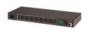In Rack CW Switched PDU 8 NEMA 5-20R, multiple in-feed plug, 110V, 20A, Horizontal 1U
