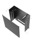 Wall Mount AV Box 4U