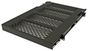 Adjustable Sliding Rackmount Shelf, 22"D