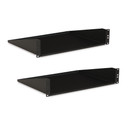 2U 14"D Component Shelf - 2 Pack
