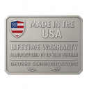 The 34-105000-GRU1K 2U Cantilever Shelf is made in the USA and covered by Gruber's Lifetime warranty